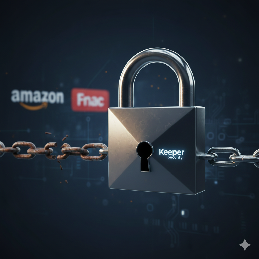 Sécurité mots de passe Amazon Fnac avec Keeper Security